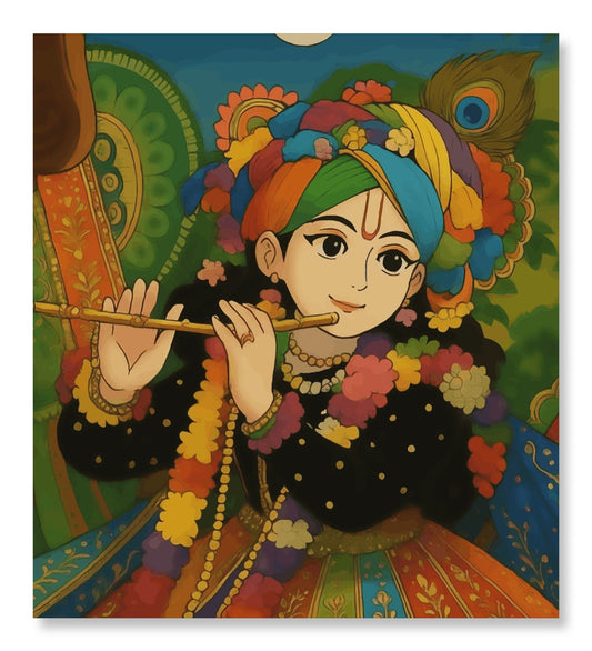Shree Hari - Ghibli Addition Radha Krishna