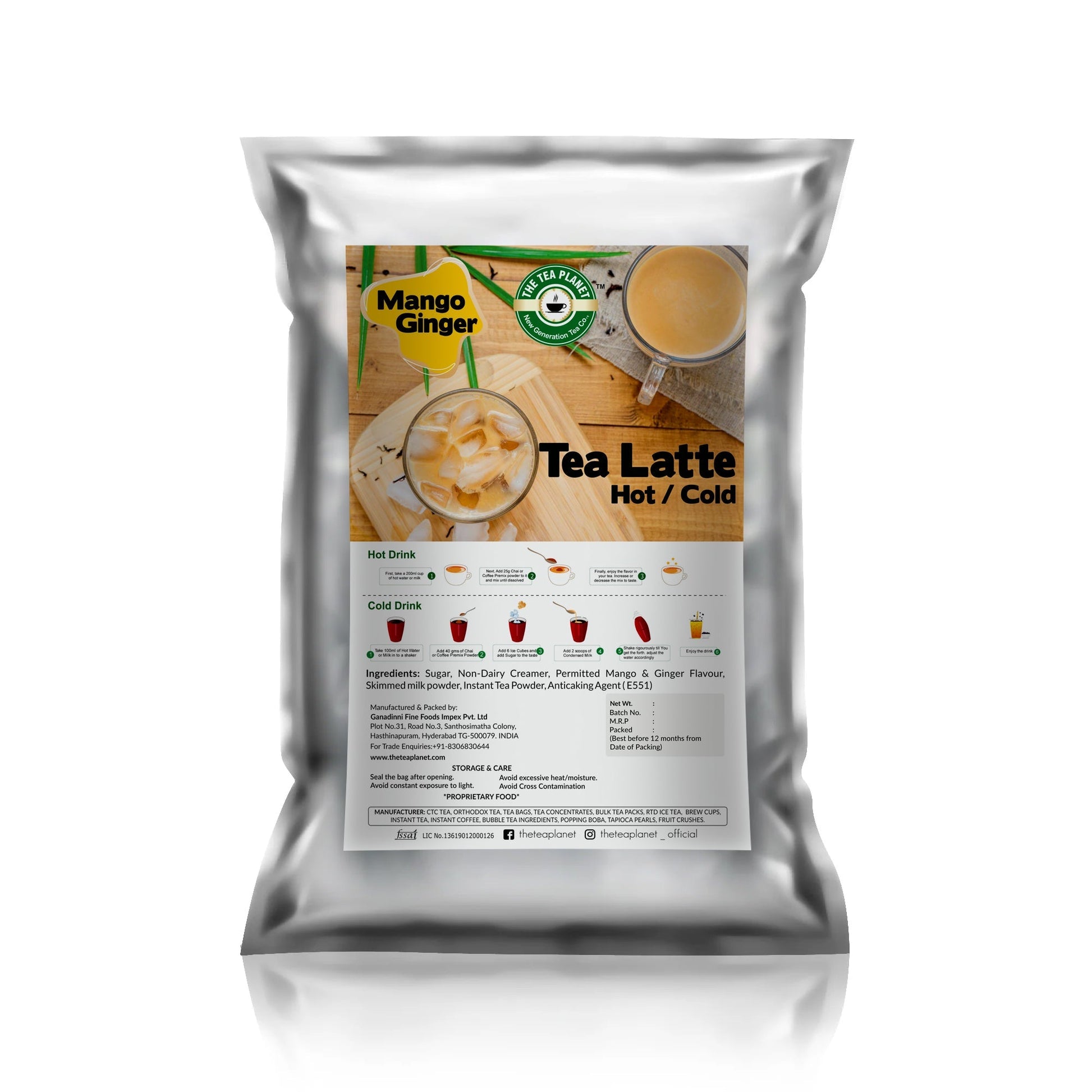 Mango Ginger Tea Latte - 1kg
