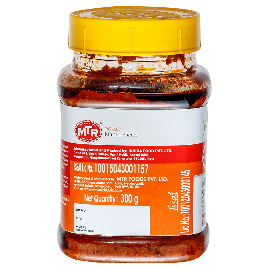 MTR Mango Sliced Pickle 300 g