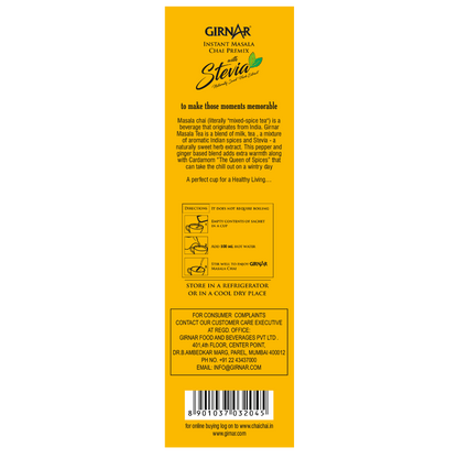 Girnar Instant Masala Chai Premix With Stevia