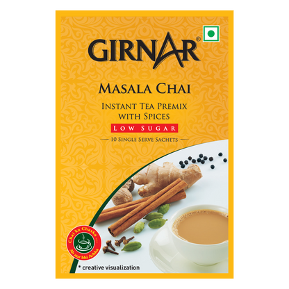 Girnar Instant Tea Premix With Masala (Low Sugar)