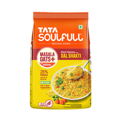 Masala Oats+ Dal Shakti - Masala 500g - Pack of 2 | 1000g