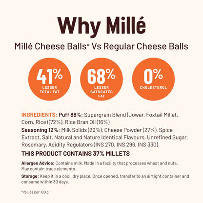 Millet Puffs - Cheese Balls