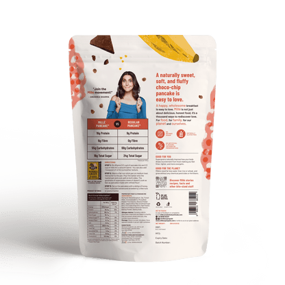 Mille : Banana Choco Chip Pancake Mix