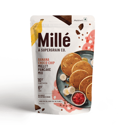 Mille : Banana Choco Chip Pancake Mix