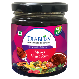 Diabliss Mixed Fruit Jam 225g