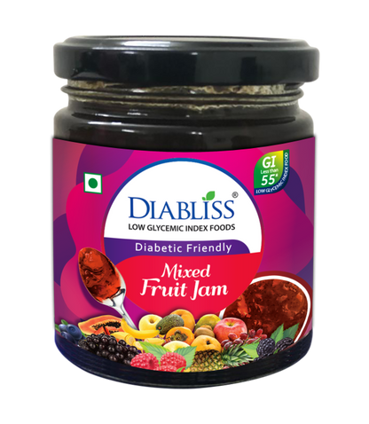 Diabliss Mixed Fruit Jam 225g