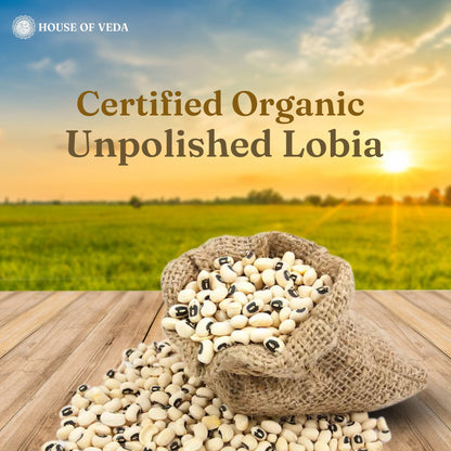 Organic Lobia (Cowpea White) 500g