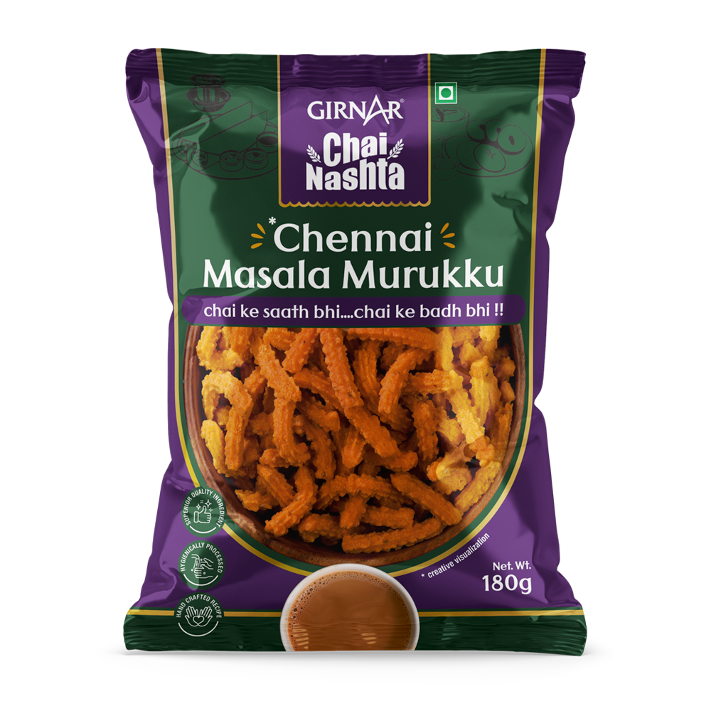 Girnar Chai Nashta - Chennai Masala Murukku