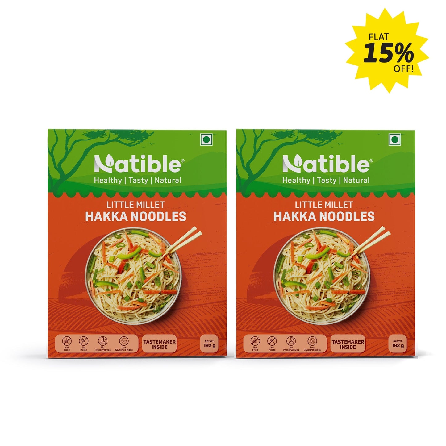 Little Millet Hakka Noodles Combo