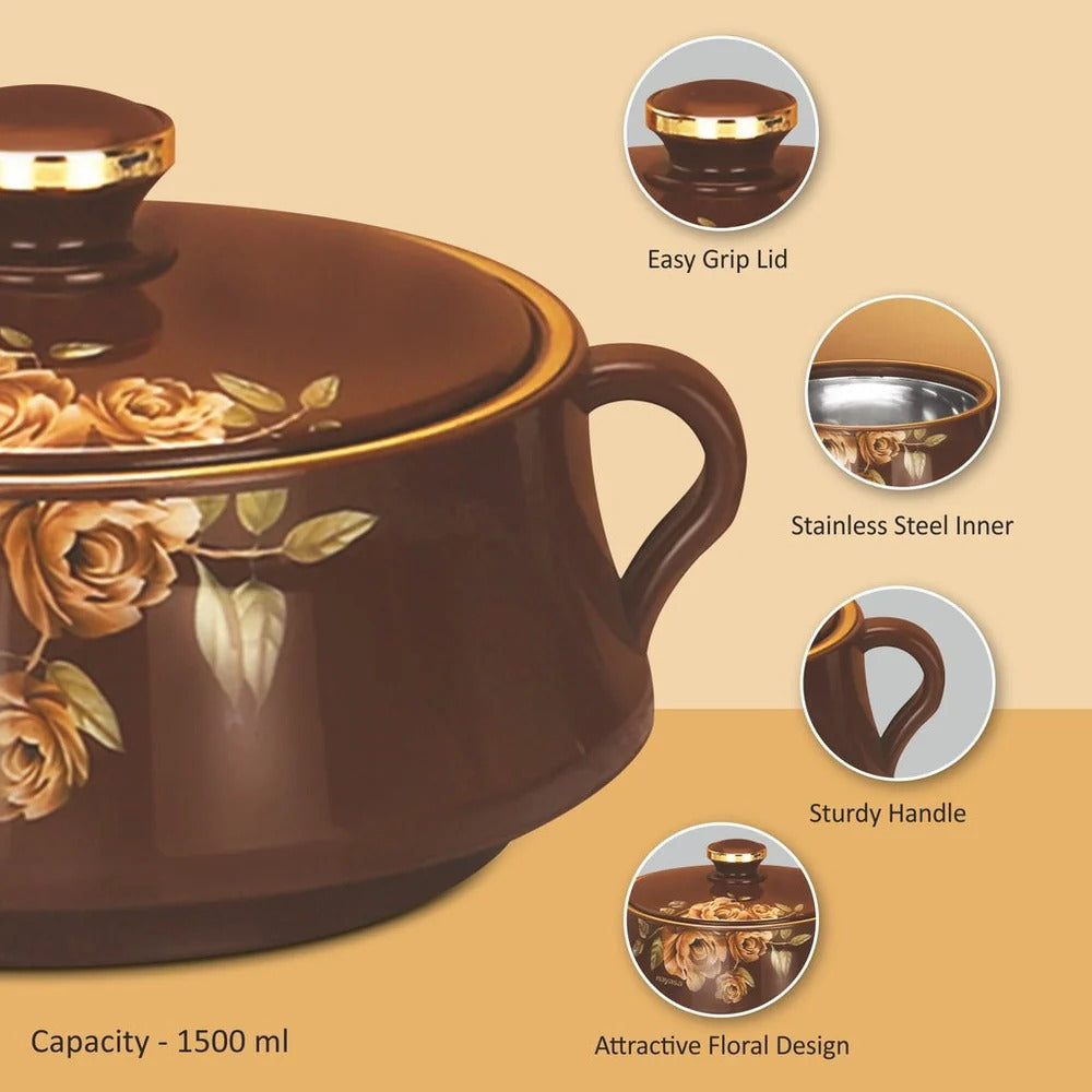 Nayasa Lorenzo Insulated Casserole 1500ml
