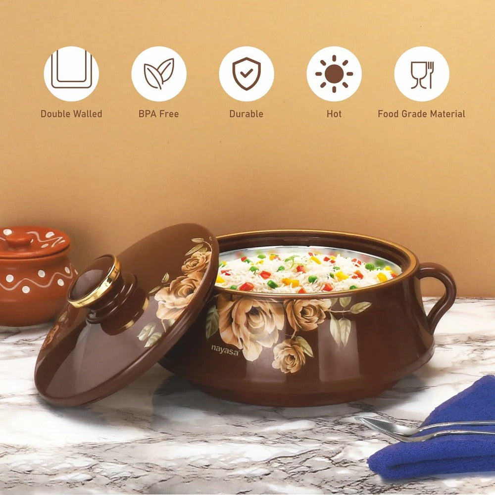 Nayasa Lorenzo Insulated Casserole 1500ml