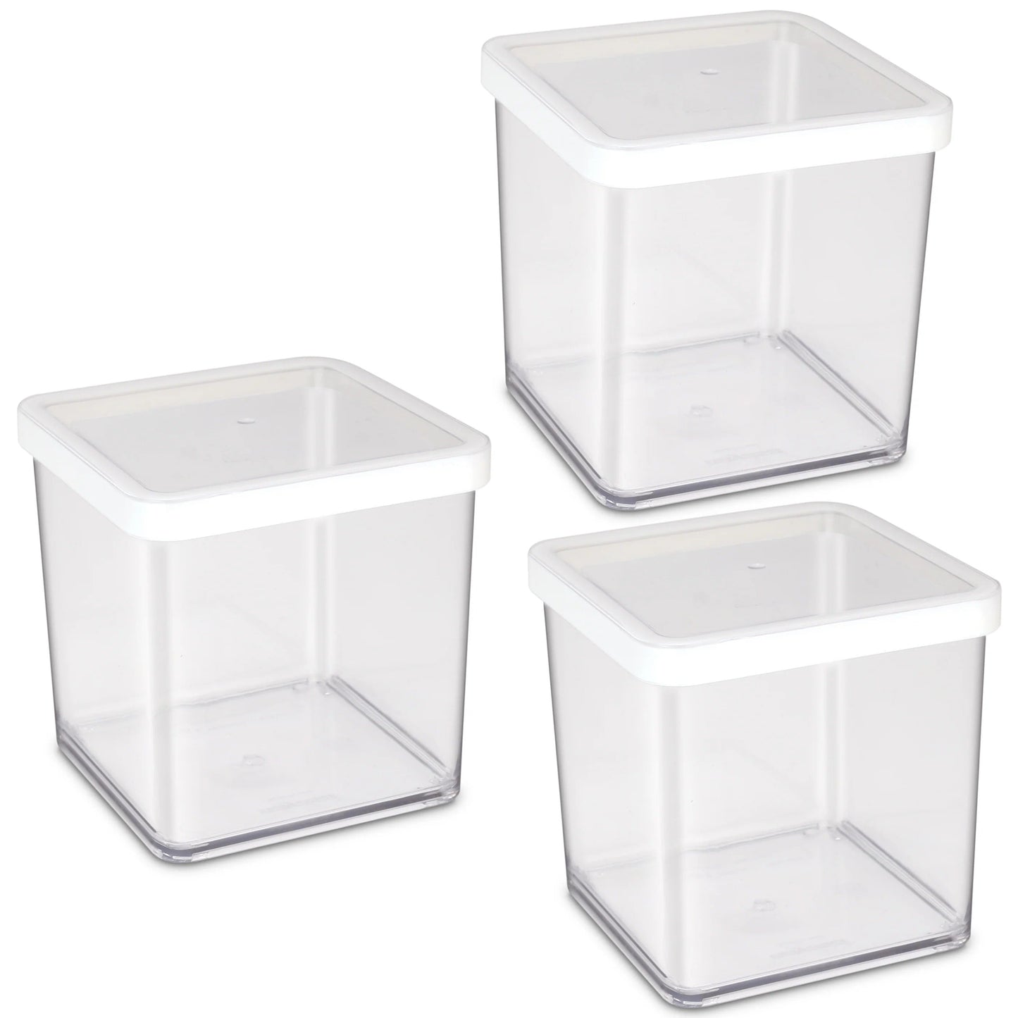 Nayasa Nicola Airtight Food Storage Container - Set of 3 (1050 ML Each)