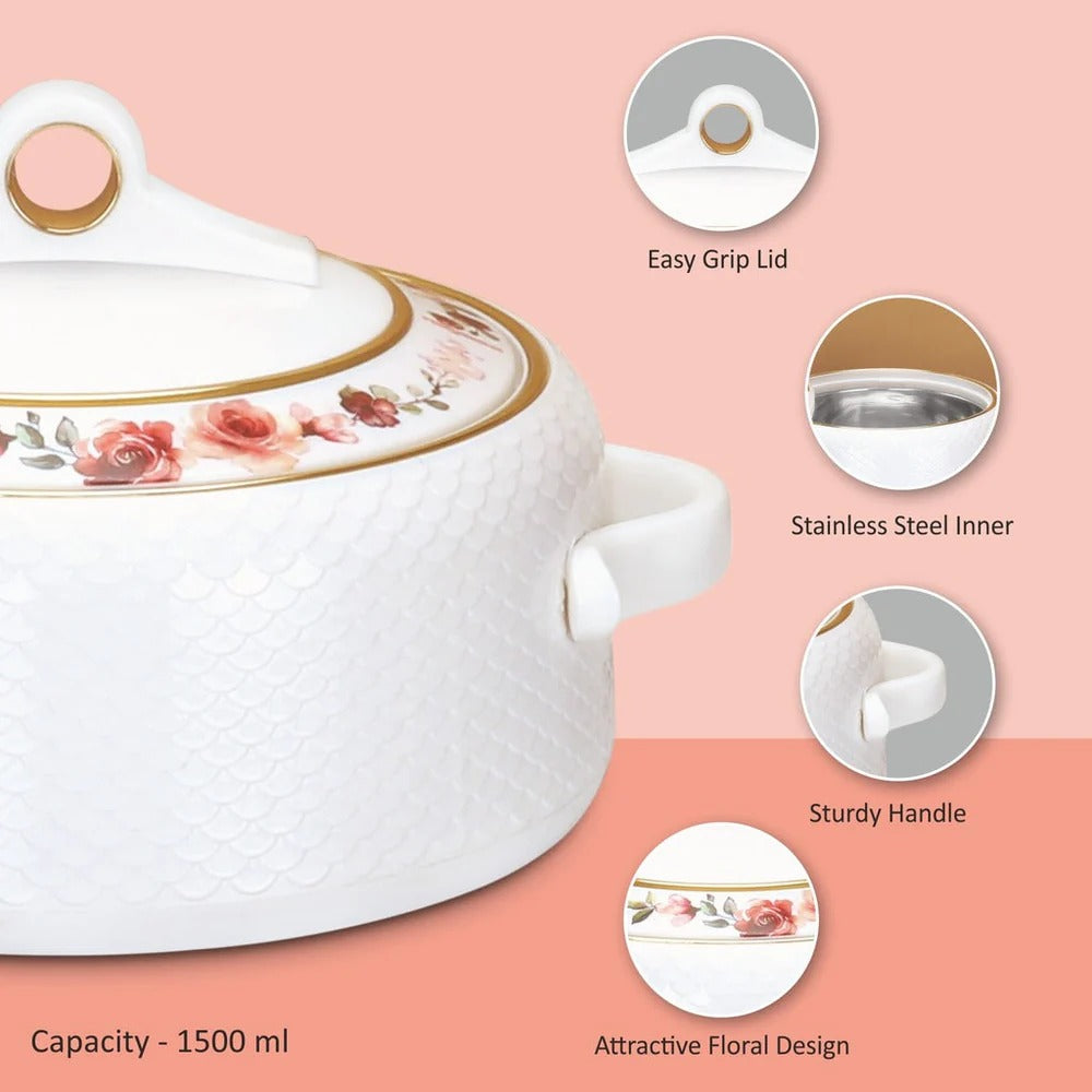 Nayasa Coral Insulated Casserole 1500ml