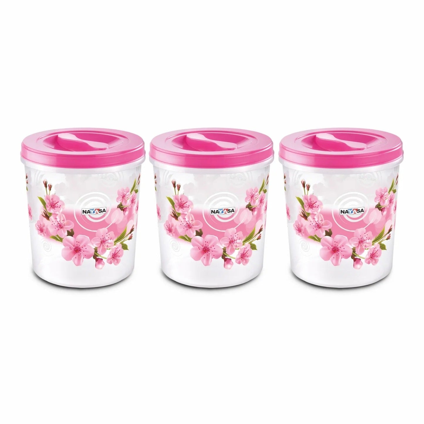 Nayasa Store In Food Storage Container - Set of 3 (500ml)