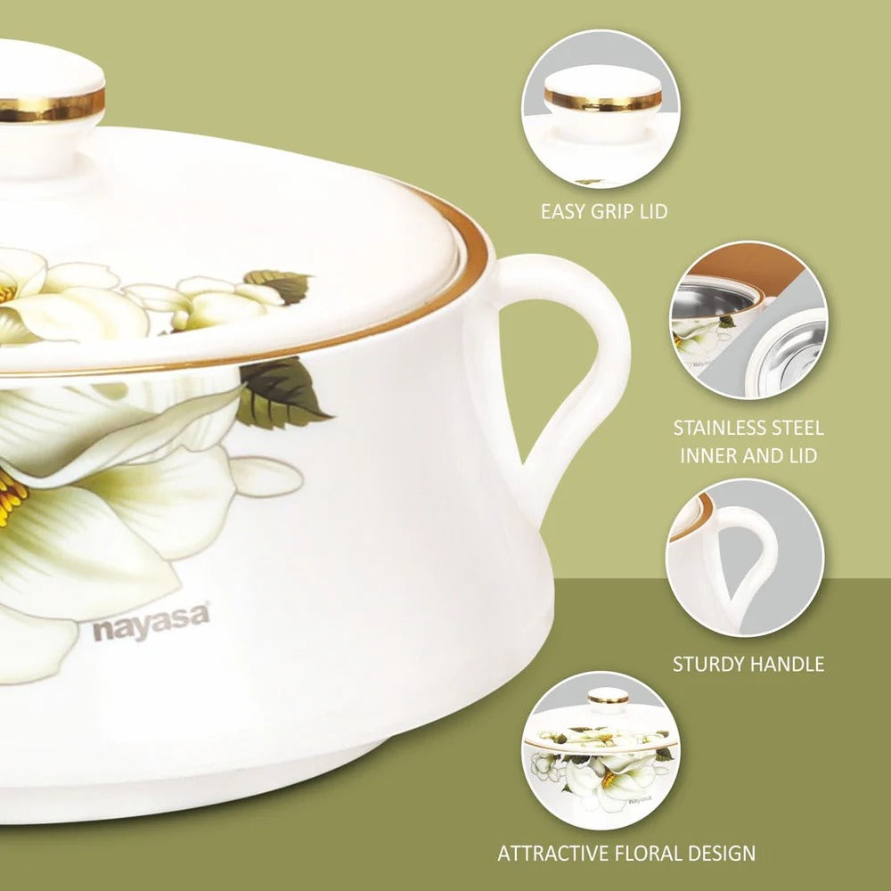 Nayasa Lorenzo Insulated Casserole 1500ml