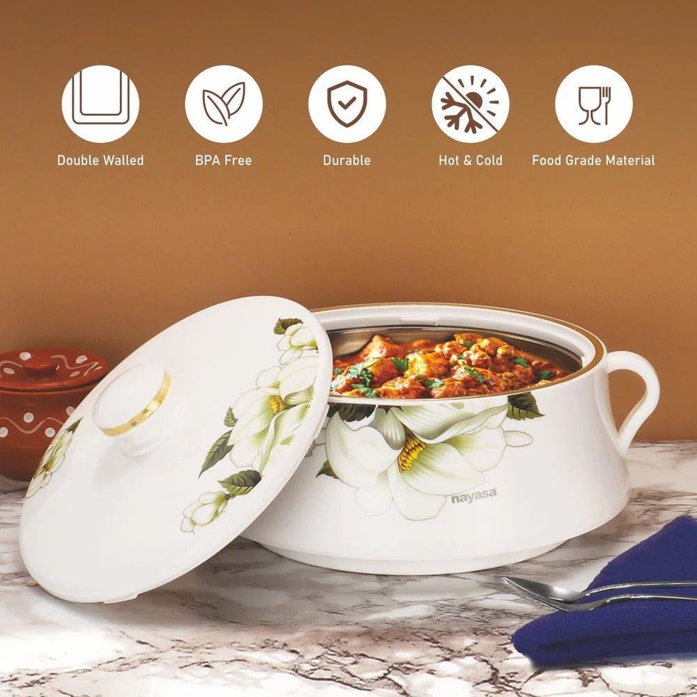 Nayasa Lorenzo Insulated Casserole 1500ml