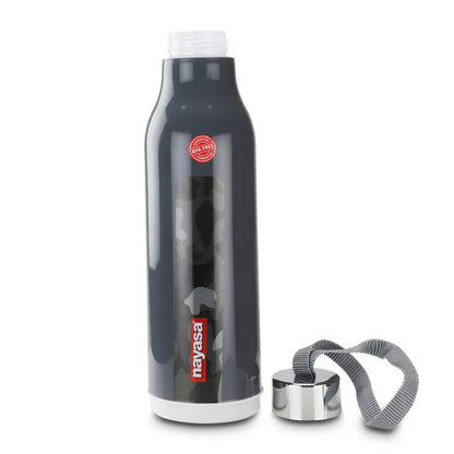 Nayasa Whip Army Print Water Bottle Plastic Inner