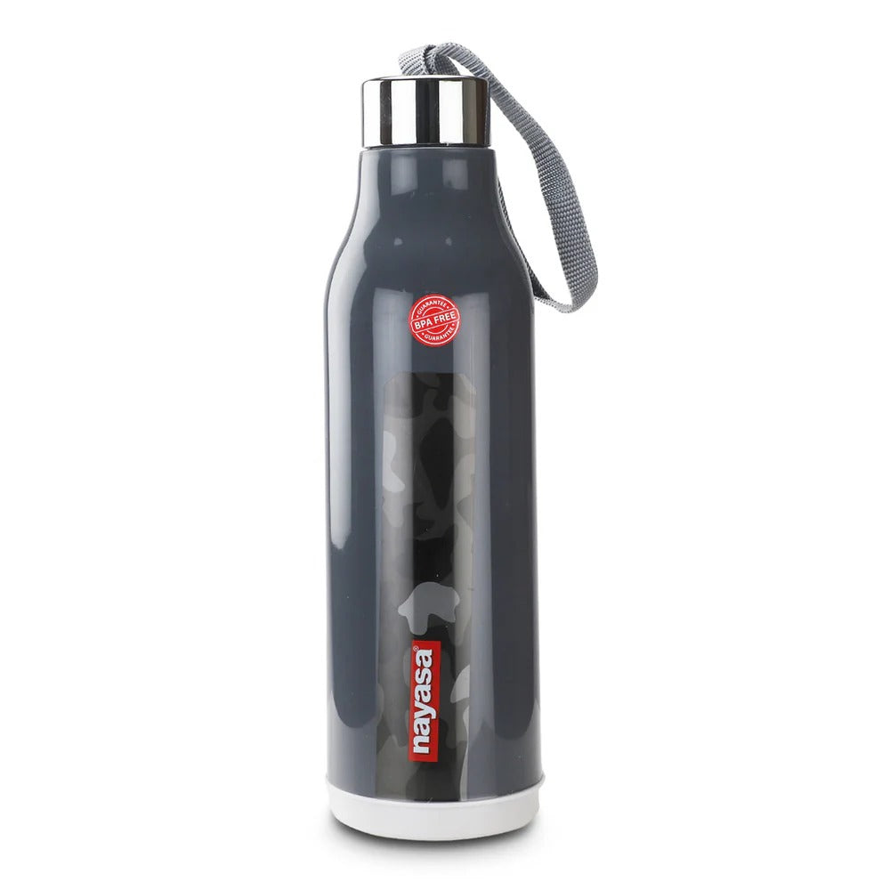 Nayasa Whip Army Print Water Bottle Plastic Inner