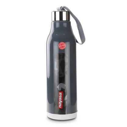 Nayasa Whip Army Print Water Bottle Plastic Inner