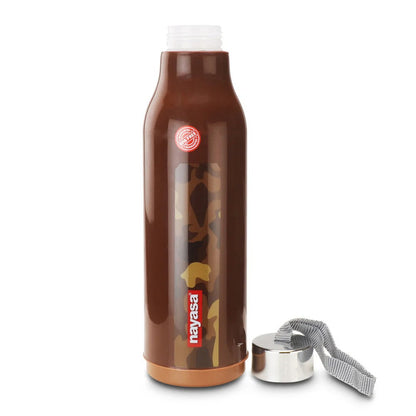 Nayasa Whip Army Print Water Bottle Plastic Inner