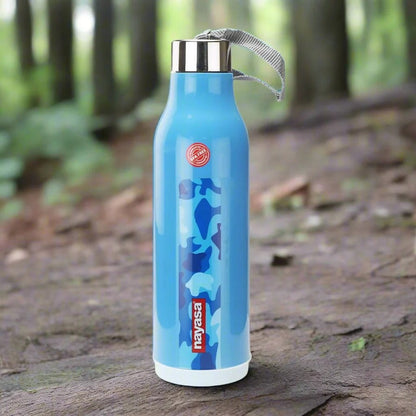 Nayasa Whip Army Print Water Bottle Plastic Inner