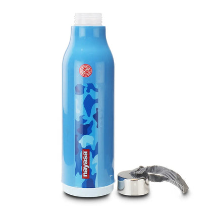 Nayasa Whip Army Print Water Bottle Plastic Inner
