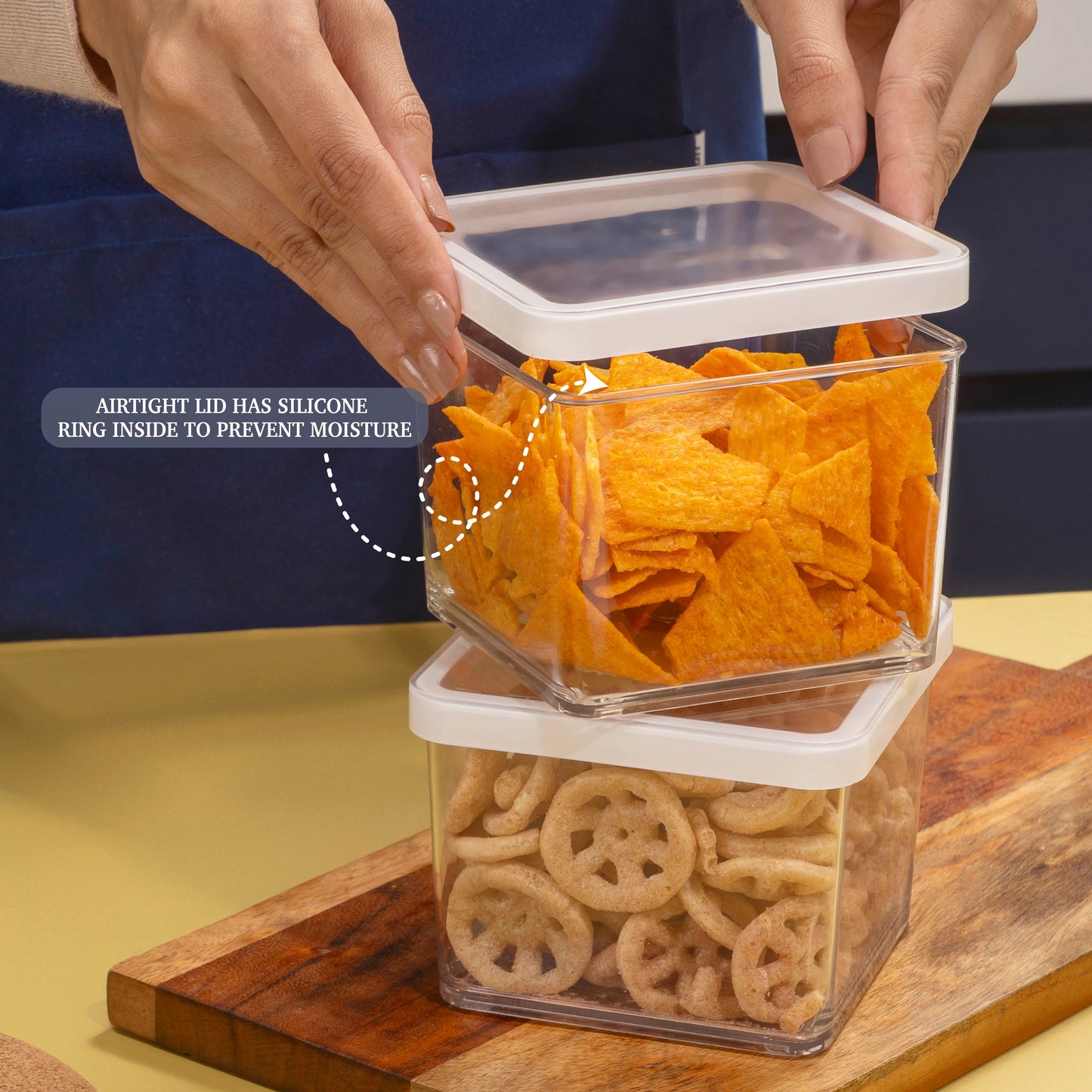 Nayasa Nicola Airtight Food Storage Container Combo Set of 5