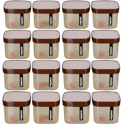 Nayasa Fusion Airtight Stackable Food Storage Container Set of 12 (750ml)