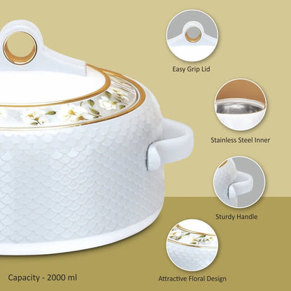 Nayasa Coral Insulated Casserole 2000ml