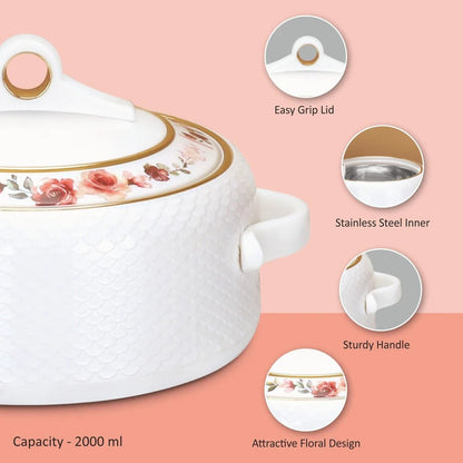 Nayasa Coral Insulated Casserole 2000ml