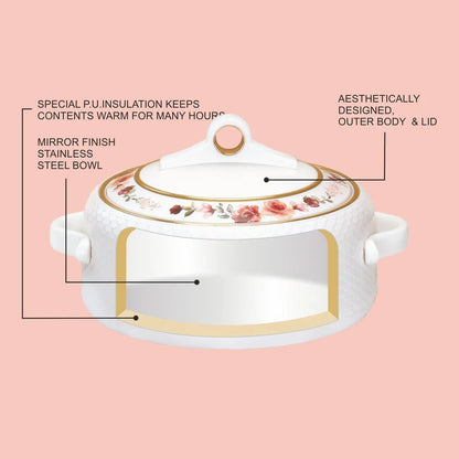 Nayasa Coral Insulated Casserole 2000ml