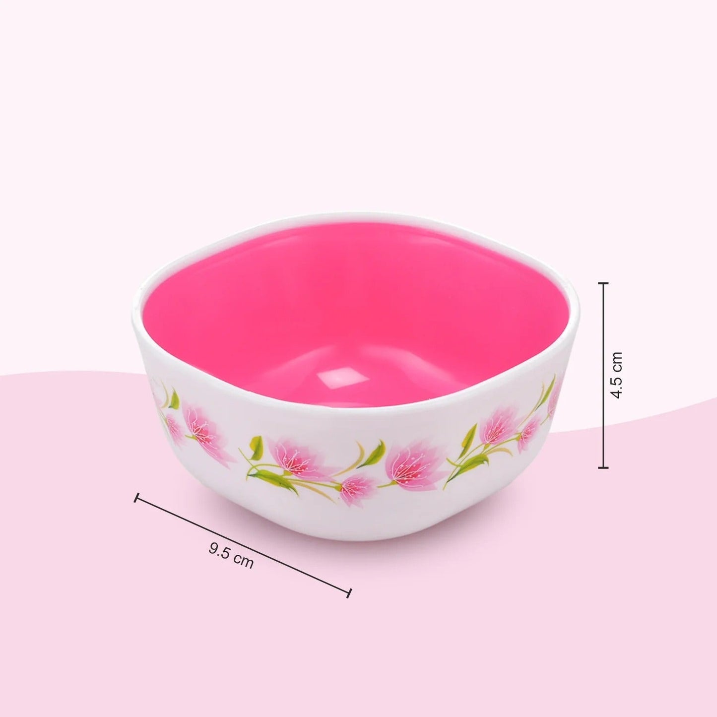Nayasa Microfresh Square Bowl Deluxe 200ml Set of 6