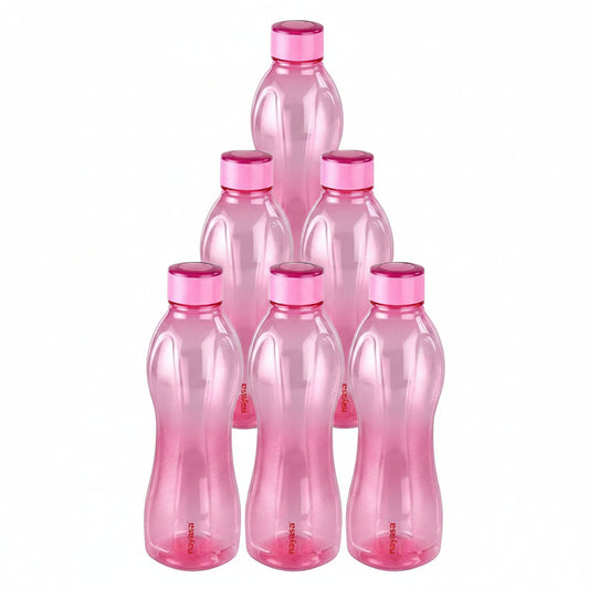 Nayasa Refresh PET Water Bottle Set of 6 1000ml