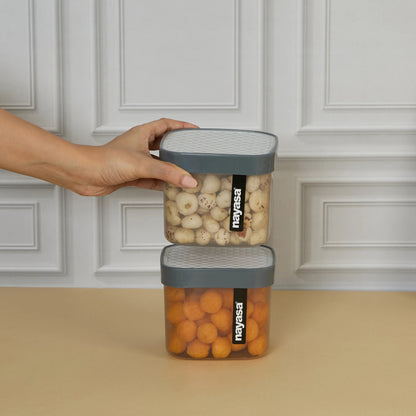 Nayasa Fusion Airtight Stackable Food Storage Container Set of 6 (1000ml)
