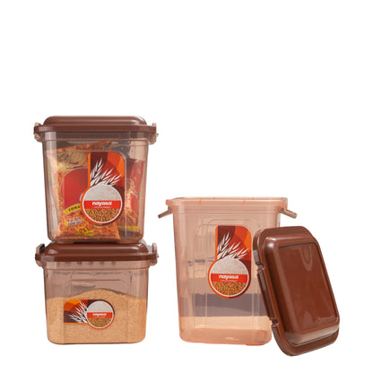 Nayasa Store In Food Storage Jar Set of 3