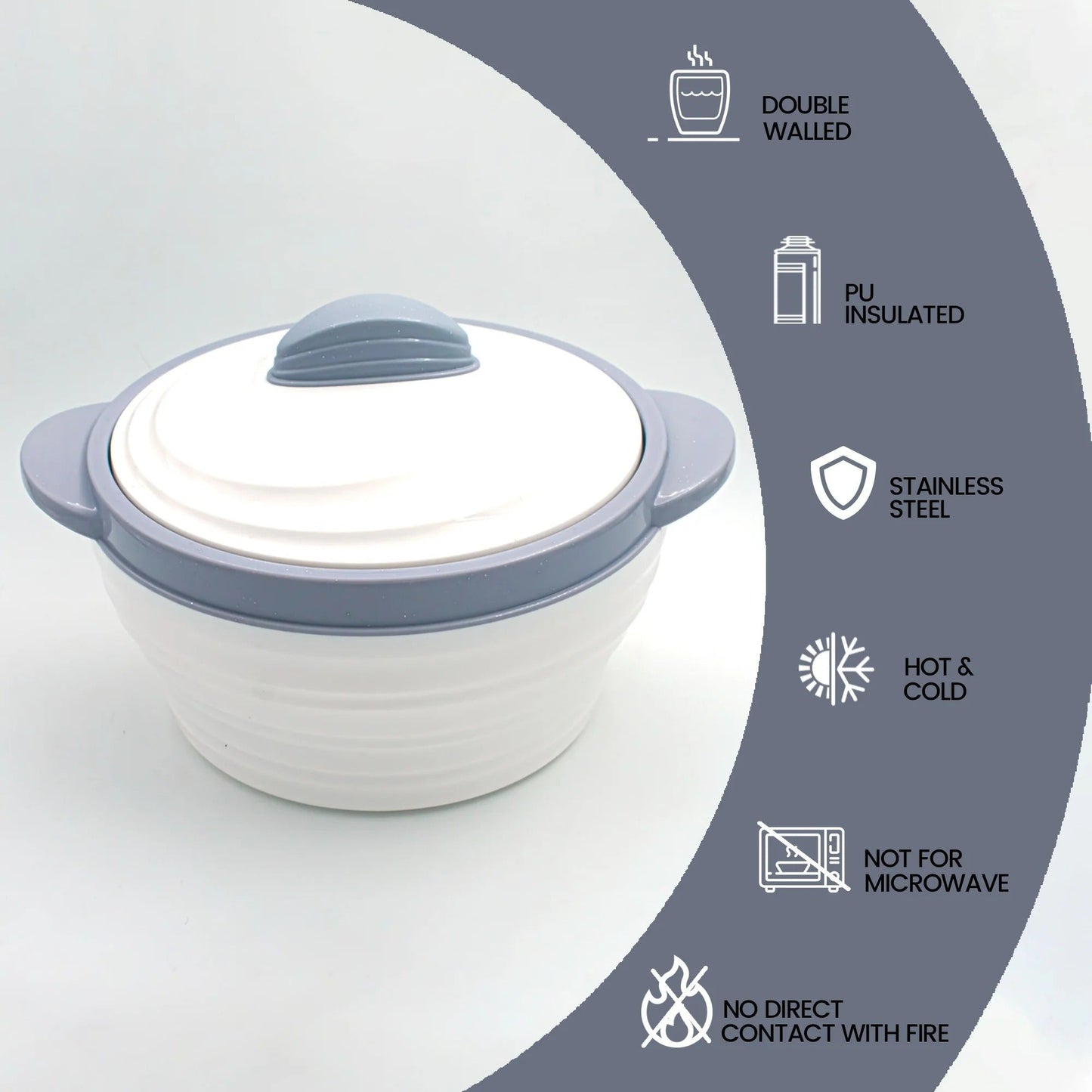 Nayasa Cornello Insulated Casserole 1500ml