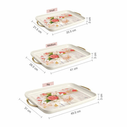 Nayasa Prosper Serving Tray Set of 3 (S+M+B)