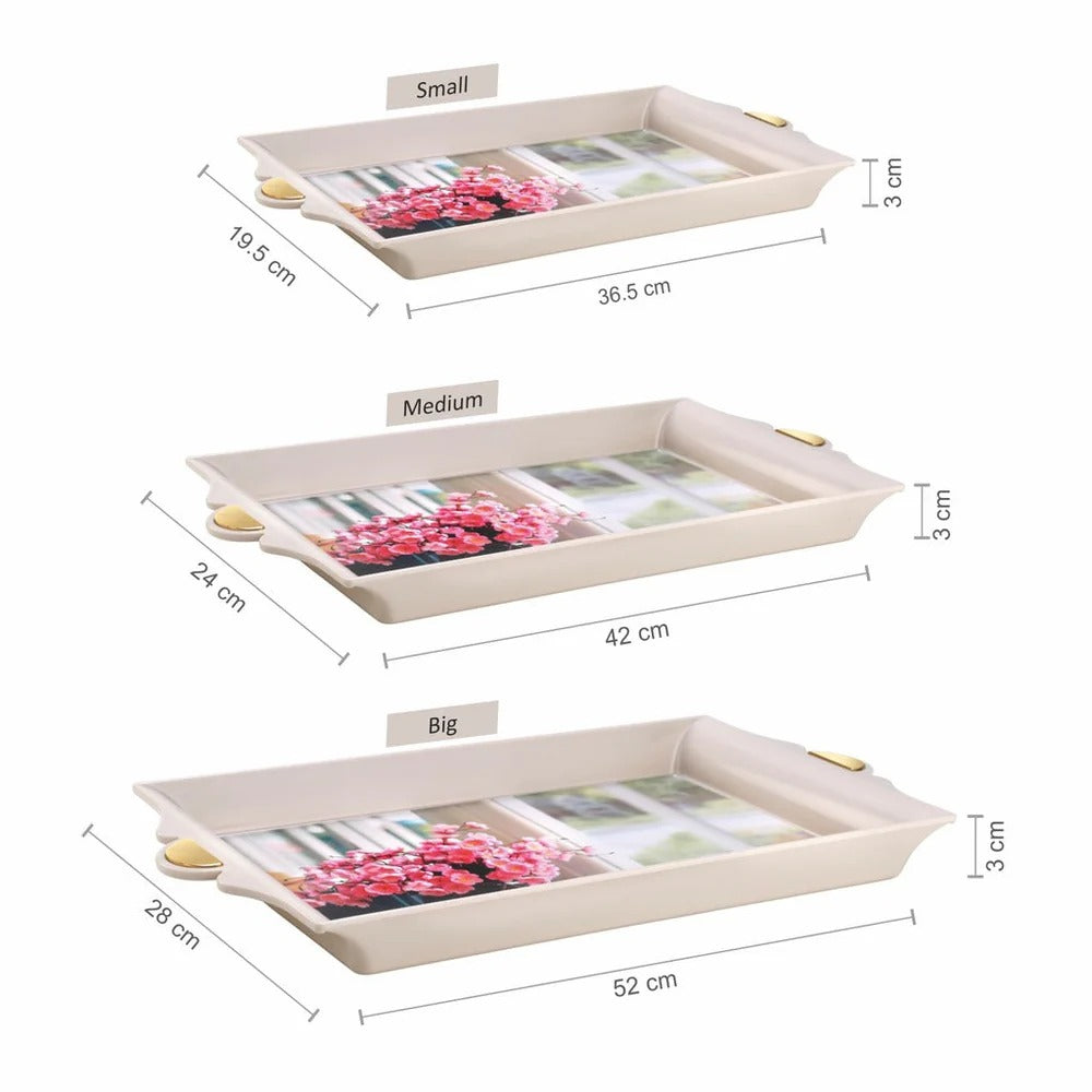 Nayasa Auris Serving Tray Set of 3 (S+M+B)