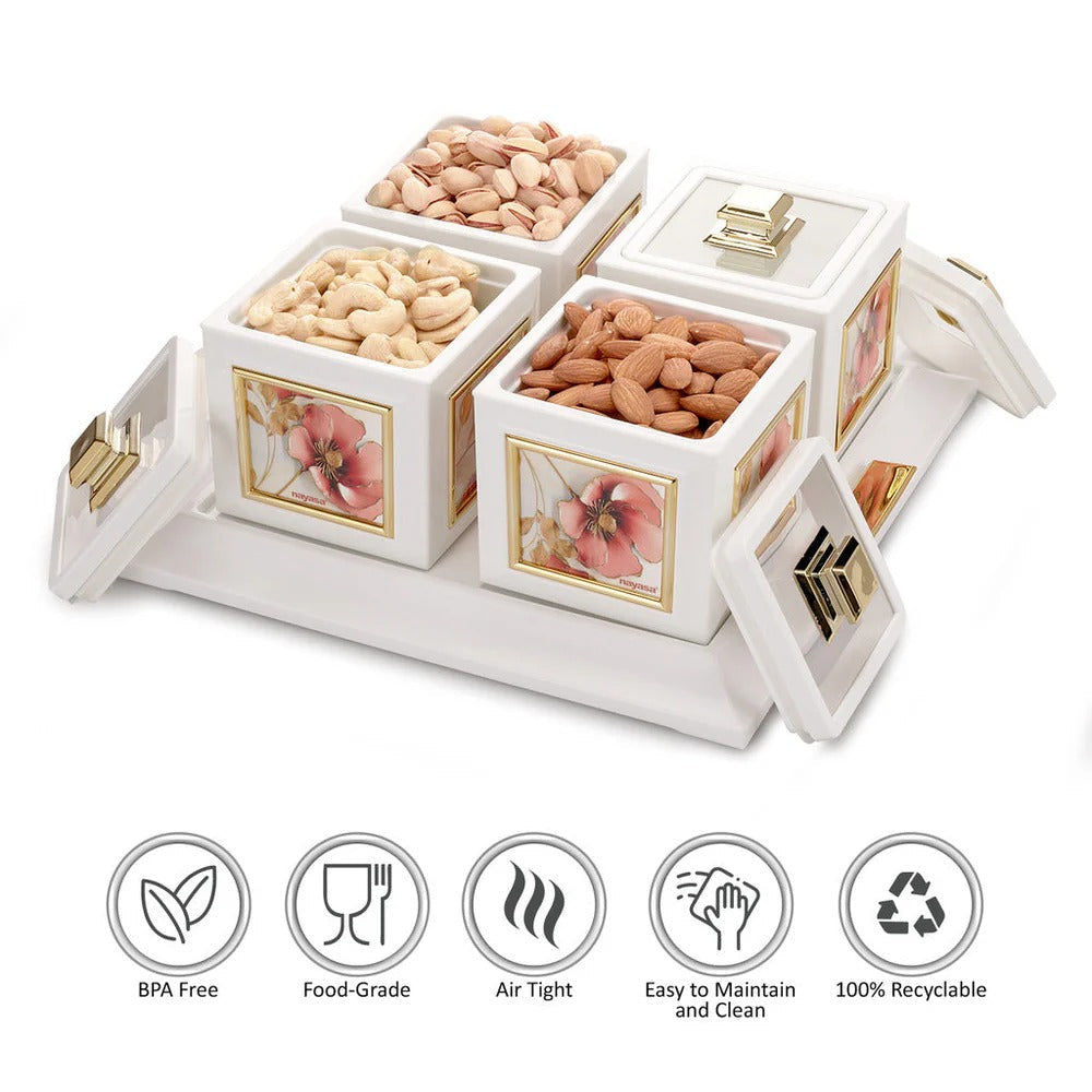 Nayasa Mansion Dry Fruit Container Set of 4