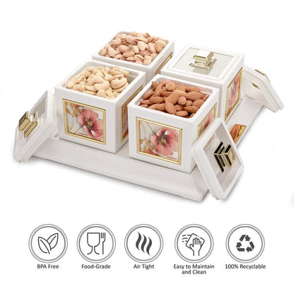 Nayasa Mansion Dry Fruit Container Set of 4