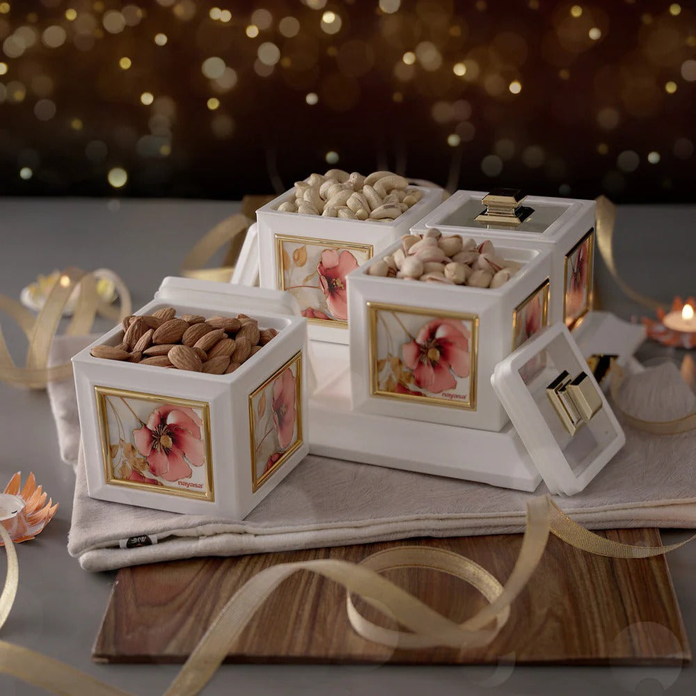 Nayasa Mansion Dry Fruit Container Set of 4