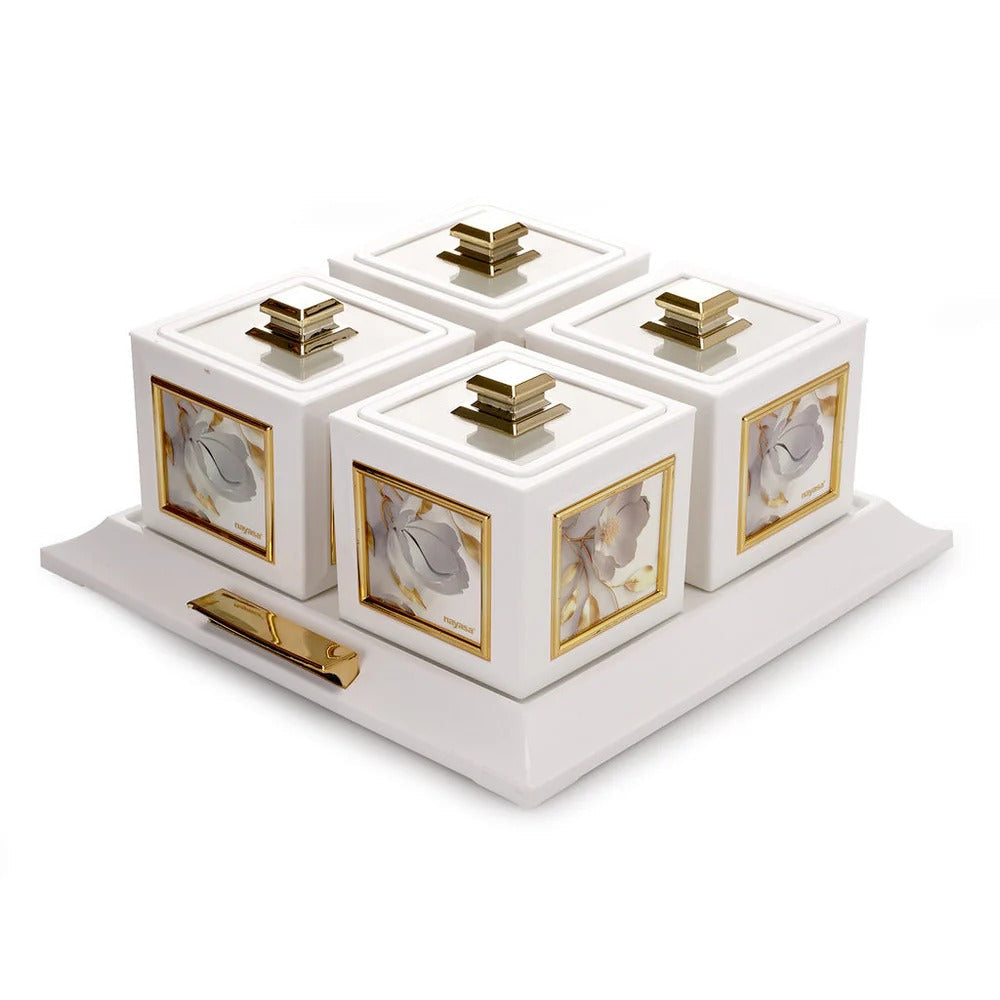 Nayasa Mansion Dry Fruit Container Set of 4