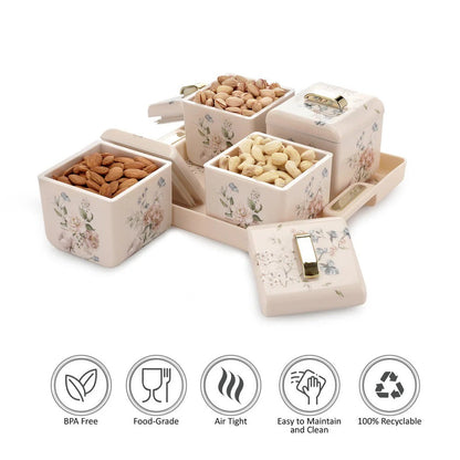 Nayasa Miracle Dry Fruit Container Set of 4