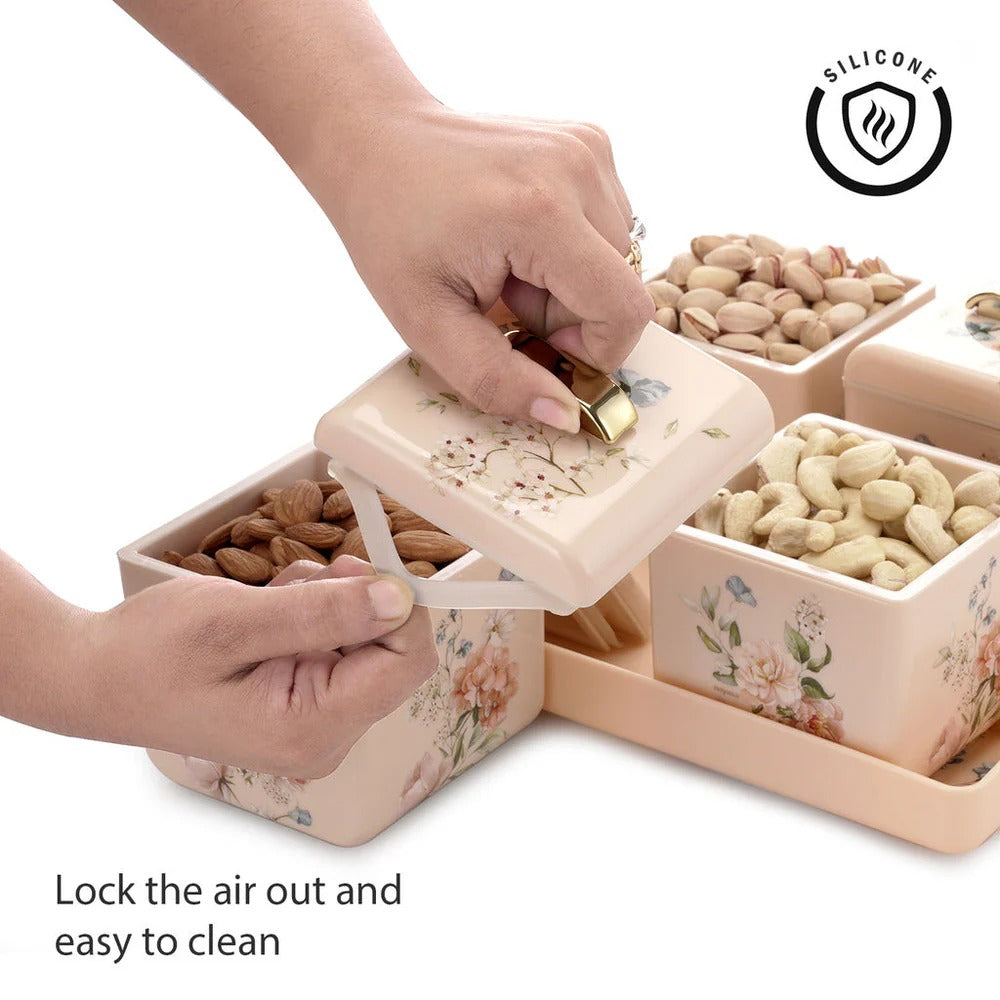 Nayasa Miracle Dry Fruit Container Set of 4