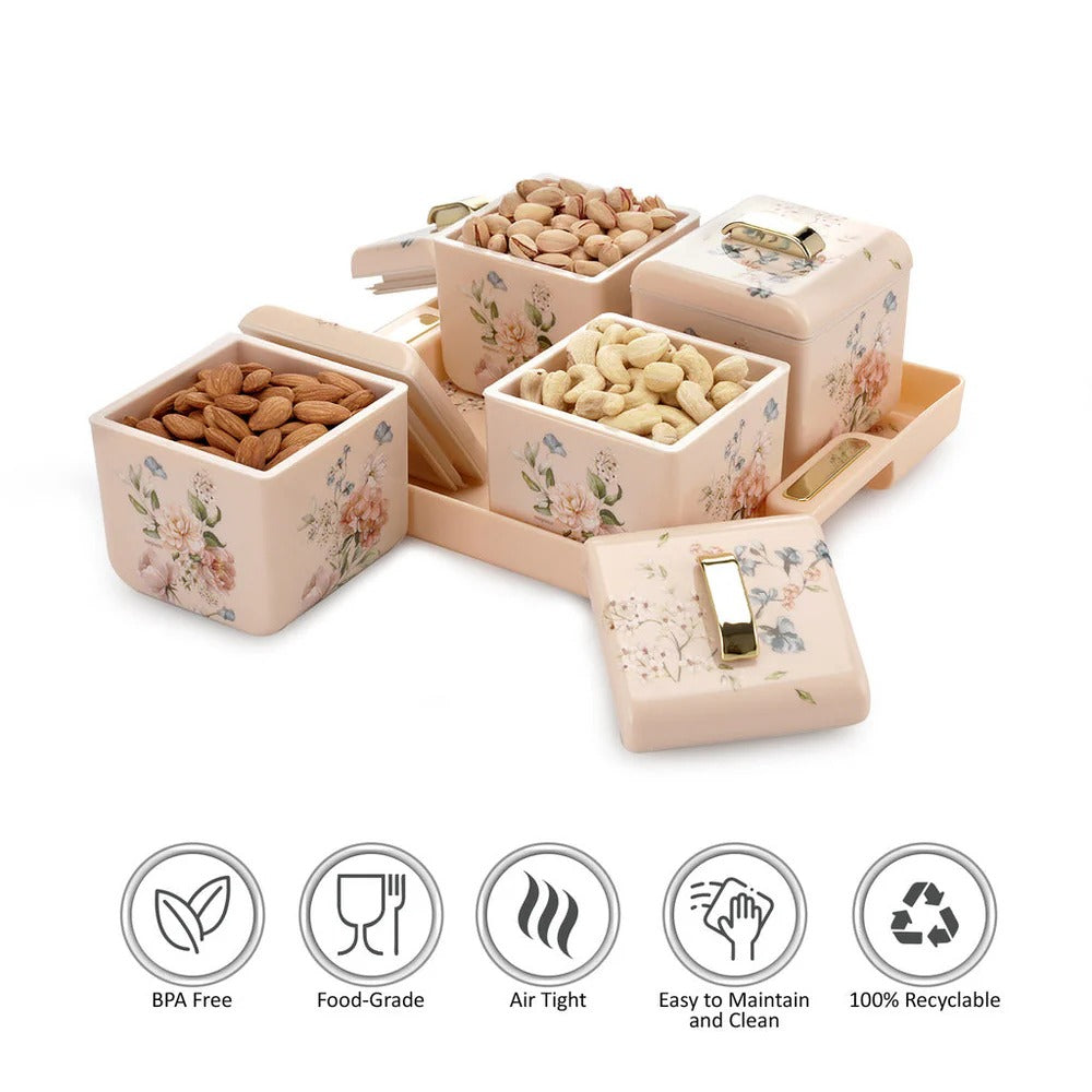 Nayasa Miracle Dry Fruit Container Set of 4