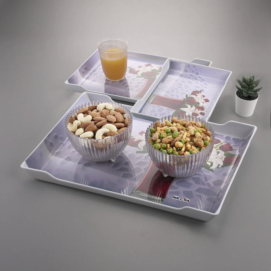 Nayasa Diva Serving Tray Set of 3 (S+M+B)