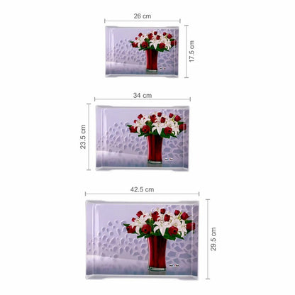 Nayasa Diva Serving Tray Set of 3 (S+M+B)
