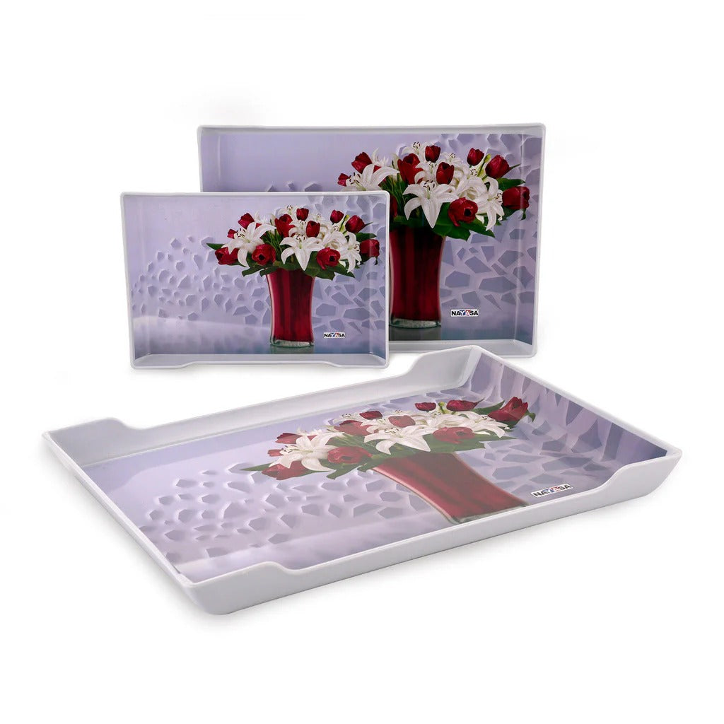 Nayasa Diva Serving Tray Set of 3 (S+M+B)