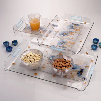 Nayasa Modern Serving Tray Set of 3 (S+M+B)